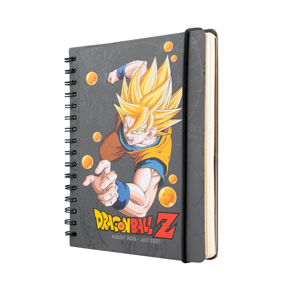 Grupo Erik Dragon Ball - 2026/2027 Week To View A5 12 Months Academic Schulplaner - Mehrfarben